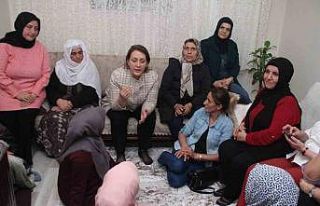 Çelik’ten, çat kapı ziyaretleri