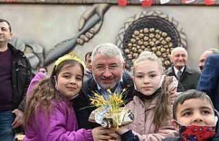 Çorum’da çiğdem aşı geleneği yaşatıldı