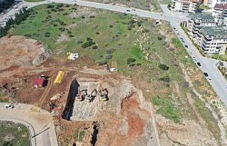 Denizli’nin en büyük içme suyu deposu inşa ediliyor