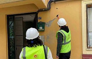 Deprem bölgesinde hasar tespit çalışmaları Ramazan...