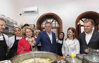 Depremde yıkılan Hatay Gastronomi Evi, Mersin’de...