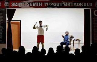 Depremzede çocuklara yönelik moral etkinlikleri...