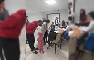 Depremzedeler sağlık taramasından geçti