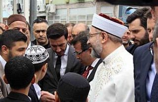 Diyanet İşleri Başkanı Erbaş, Roman vatandaşları...