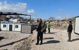 Doğanşehir’e konteyner çarşı