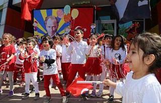 Döşemealtı Ekolojik Kreş’te 23 Nisan coşkusu...