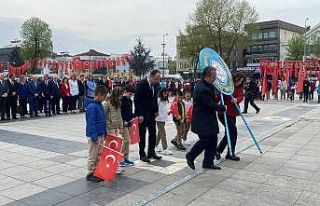 Düzce’de 23 Nisan coşkusu