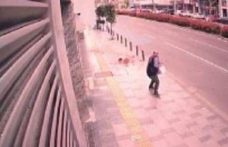 EBSO binası önünde facianın eşiğinden dönüldü