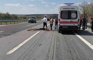 Edirne’de feci kaza: Hamile kadın karnındaki bebeğiyle...
