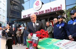 Efeler Belediyesi AliKoç’u son yolculuğuna uğurladı