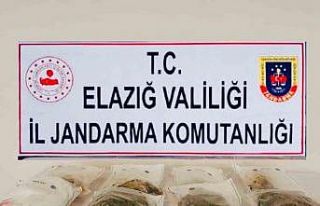 Elazığ’da jandarmadan uyuşturucu tacirlerine...