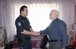 Emniyet teşkilatından şehit ailelerine bayram ziyareti