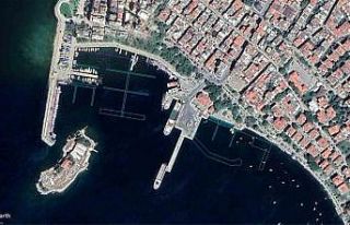 Erdek feribot limanı yenileniyor