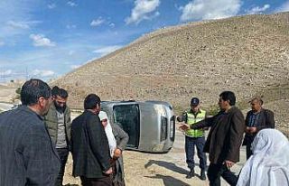 Erzincan’da trafik kazası: 2 yaralı