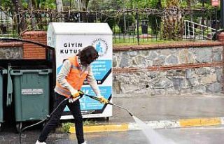 Esenyurt sokaklarında bayram temizliği