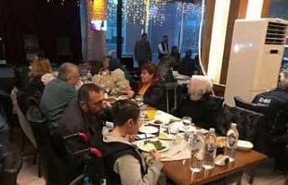 Eskişehir Sakatlar Derneği iftar yemeğinde buluştu