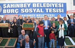 Gaziantep’te çiftçiye 11 milyon 500 bin adet fide...