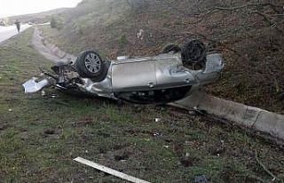 Genç diş hekimi kazada ağır yaralandı