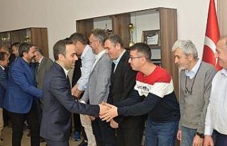 Gençlik ve Spor İl Müdürlüğü personeli bayramlaştı