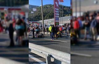 Gökova kavşağında kaza