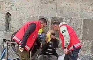 Güven timlerinden dilencilere operasyon