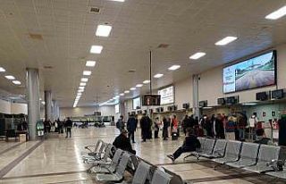 Havaalanından 3 ayda 303 bin 214 yolcu hizmet aldı