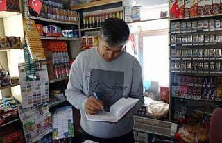 Hayırseverler bakkalın veresiye defterini sildi