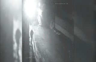 Hırsızlık anı güvenlik kamerasına yansıdı