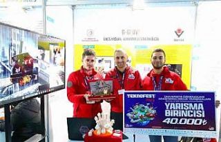 HKÜ öğrencileri TEKNOFEST’te birinci oldu
