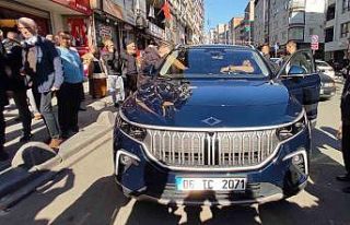 İçişleri Bakanı Süleyman Soylu, TOGG ile Esenler...