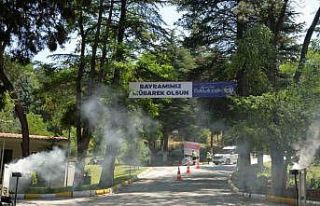 İlçe mezarlığına ücretsiz otobüs seferleri