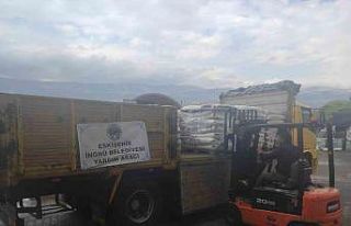İnönü Belediyesi’nden deprem bölgesine kuru...