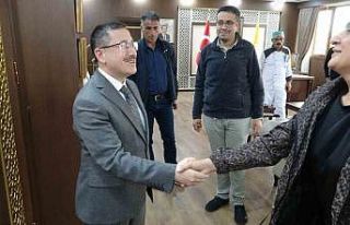 İnönü Üniversitesinde bayramlaşma töreni