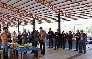 İsabeyli Ahmet Gümüş Kapalı Pazaryeri açıldı