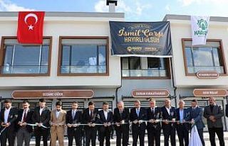 İsmil’de çarşı ve ekmek fırını açıldı