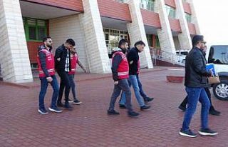 Isparta’da cinayet şüphelileri adliyeye sevk edildi