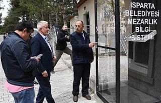 Isparta’da mezar yerleri artık daha kolay bulunabilecek