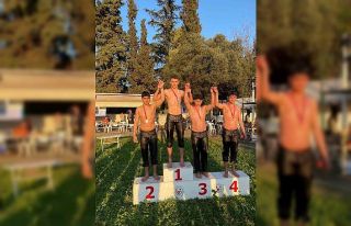 İzmitli pehlivanlar Yalova’da madalyaları topladı