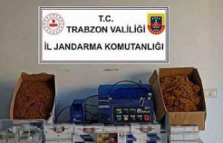 Jandarmadan kaçak sigara imalathanesine operasyon