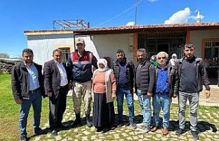 Jandarmadan şehit annesine ziyaret