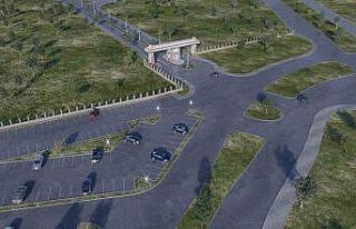 KAEÜ nizamiye kapısı yenileniyor