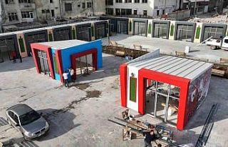 Kahramanmaraş’ta ‘Samsun Çarşısı’ tamamlanarak...