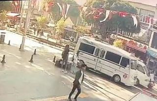 Kaldırımdan yola çıkan motosikletli, alkollü...