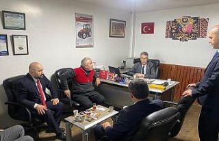 Kamil Aydın Pasinler Sanayi Esnafını ziyaret etti
