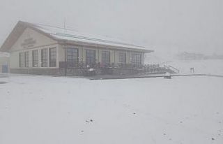 Karabük’ün yüksek kesimleri beyaz örtüyle kaplandı