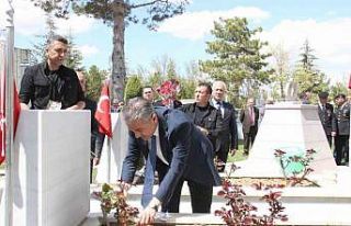 Karaman’da şehitlik ziyareti