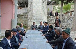 Kaymakam Okumuş, Karaselendi’de halk toplantısı...