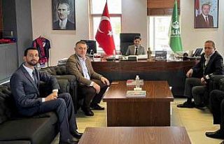 Kaymakam Öznehir, Başkan Altıntaş oldu