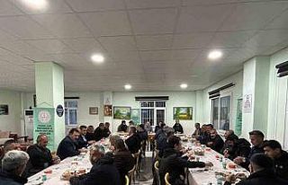 Kaymakam Sak, muhtarlarla iftarda buluştu