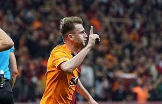 Kerem Aktürkoğlu’nun ligdeki 8. gol sevinci